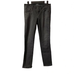 CAMBIO MODERN RISE BLACK STRAIGHT LEG JEANS